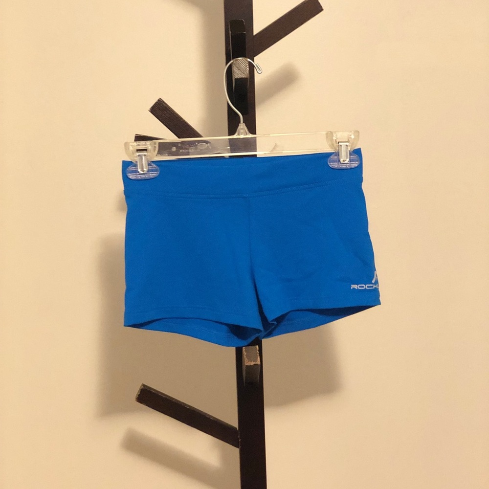 Athletic spandex shorts-NEVER WORN